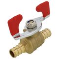 Product Image of 1/2" PEX x 1/2" PEX Ball Valve, T-Handle (Lead Free)