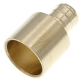 Product Image of 5/8" PEX x 3/4" Female Sweat Copper Pipe DZR Brass Adapter (Lead Free)
