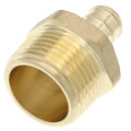 Product Image of 1/2" PEX x 3/4" NPT DZR Brass Male Adapter (Lead Free)