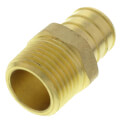 Product Image of 3/4" PEX x 1/2" NPT Brass Male Adapter (Lead Free)