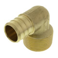 Product Image of 3/4" PEX x 3/4" Male Threaded Brass Elbow (Lead Free)