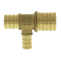 Product Image of 1" PEX x 3/4" PEX x 1/2" PEX Brass Tee (Lead Free)