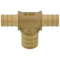 Product Image of 1/2" PEX x 1/2" PEX x 3/4" PEX Brass Tee (Lead Free)