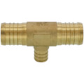 Product Image of 1-1/4" PEX x 1-1/4" PEX x 3/4" PEX Brass Tee (Lead Free)