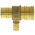 Product Image of 1-1/4" PEX x 1" PEX x 1/2" PEX Brass Tee (Lead Free)