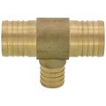 Product Image of 1-1/2" PEX x 1-1/2" PEX x 1" PEX Brass Tee (Lead Free)