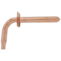 Product Image of 3/4" PEX Crimp Copper Stub Out Elbow w/ Ear (4-1/2" x 8")