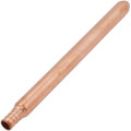Product Image of 1/2" PEX Crimp x Spin Closed Copper Stub Out Bullet (8" Length)