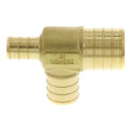 Product Image of 1" PEX x 1/2" PEX x 3/4" PEX DZR Brass Tee (Lead Free)