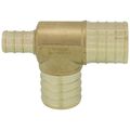 Product Image of 1" PEX x 1/2" PEX x 1" PEX DZR Brass Tee (Lead Free)