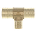 Product Image of 1" PEX x 1" PEX x 3/4" PEX DZR Brass Tee (Lead Free)