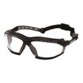 Product Image of Isotope Anti-Fog Safety Goggles, Black Frame w/ Rubber Gasket, Clear H2MAX Anti-Fog Lens