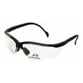 Product Image of Venture II Readers Safety Glasses, Black Frame, Clear Plus-2.0 Lens