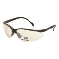Product Image of Venture II Readers Safety Glasses, Black Frame, Indoor/Outdoor Mirror Plus-2.5 Lens