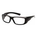 Product Image of Emerge Full Reader Safety Glasses, Black Frame, Clear Plus-2.0 Lens