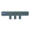 Product Image of EP Flow-Through Multi-Port Tee, 3 (1") Outlets, 2" ProPEX