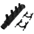 Product Image of 1" EP Branch Multi-Port Tee w/ 1/2" Outlets & Mounting Clips (7 Outlets)