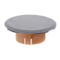 Product Image of 3-1/4" Flat Concealed Cover Plate for 162F LF RC-RES, White