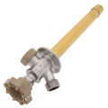 Product Image of 6", 3/4" MPT x 1/2" FPT - Anti-Siphon Ball Valve Frost-Proof Sillcock w/ 1/4 Turn