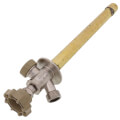 Product Image of 10", 3/4" MPT x 1/2" FPT - Anti-Siphon Ball Valve Frost-Proof Sillcock w/ 1/4 Turn