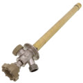 Product Image of 12", 3/4" MPT x 1/2" FPT - Anti-Siphon Ball Valve Frost-Proof Sillcock w/ 1/4 Turn