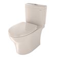 Product Image of MS446124CEMGN#12 Aquia IV Washlet+ 2-Piece Elongated Dual Flush 1.28 & 0.9 GPF Toilet w/ CEFIONTECT (Sedona Beige)