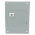 Product Image of QO 6 Space, 12 Circuit Indoor Load Center w/ Main Lugs & Flush Cover w/ Door, 1 Phase, 120/240V (100A)