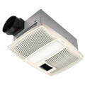 Product Image of QTX110HFLT Ultra Silent Heater Combination Ventilation Fan w/ Light, 6" Round Ducting (110 CFM)