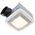 Product Image of QTXE080FLT Ultra Silent Ventilation Fan w/ Light & Night-Light, 6" Ducting (80 CFM)