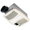 Product Image of QTXN110HFLT Ultra Silent Heater Combination Ventilation Fan w/ Light, 6" Round Ducting (110 CFM)