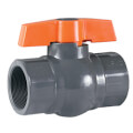 Product Image of 1/2" QIC2 SCH 80 PVC Compact Ball Valve w/ EPDM O-Ring (Socket)