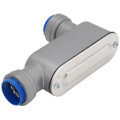 3/4" Rigid & IMC Push Install Type-LB Conduit Body
