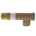 Product Image of 3/4" x 1/2" x 3/4" Male Long x Female x Copper Tee (Lead Free)