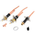 Product Image of Two Handle Flexible Mount 3-Hole Roman Tub Rough In Valve Kit , R2707
