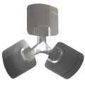 Product Image of 12" Aluminum 3 Blade Hubless Fan Blade, CW (19° Pitch)