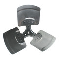 Product Image of 18" Galvanized Steel 3 Blade Fixed Hub Fan Blade, CW (19° Pitch)