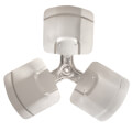 Product Image of 20" Galvanized Steel 3 Blade Fixed Hub Fan Blade, CCW (29° Pitch)