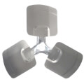 Product Image of 22" Aluminum 3 Blade Hubless Fan Blade, CW (27° Pitch)