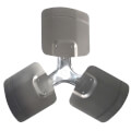 Product Image of 22" Aluminum 3 Blade Fixed Hub Fan Blade (28° Pitch)