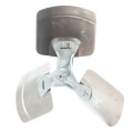 Product Image of 22" Aluminum 3 Blade Fixed Hub Fan Blade (33° Pitch)