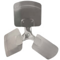 Product Image of 24" Aluminum 3 Blade Fixed Hub Fan Blade (30° Pitch)
