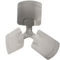 Product Image of 26" Galvanized Steel 3 Blade Fixed Hub Fan Blade, CW (21° Pitch)