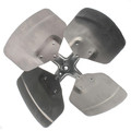 Product Image of 18" Aluminum 4 Blade Fixed Hub Fan Blade, CW (33° Pitch)