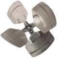 Product Image of 18" Aluminum 4 Blade Fixed Hub Fan Blade, CCW (34° Pitch)