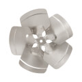 Product Image of 16" Aluminum 5 Blade Hubless Fan Blade, CCW (27° Pitch)