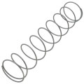Product Image of 3-6" WC Plated Spring for RV91 & 210E Regulators