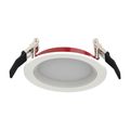 Product Image of 11 Watt 4" LED Wafer RecessedFire Resistant Downlight, Black Finish, FWAFER4B