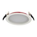 Product Image of 15 Watt, 6" LED Wafer Recessed Fire Resistant Downlight, Black Finish, FWAFER6B