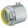 Product Image of 3-1/2" EMT or Rigid/IMC Set-Screw Connector, Insulated (Zinc), 2164