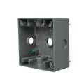 Product Image of 2-Gang Weatherproof While-in-use Low Profile Electrical Box, 5338-0